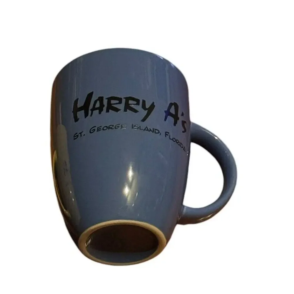 Harry‎ A’s Restaurant Mugs (2) St. George Island, Florida Seafood Bar and Grill